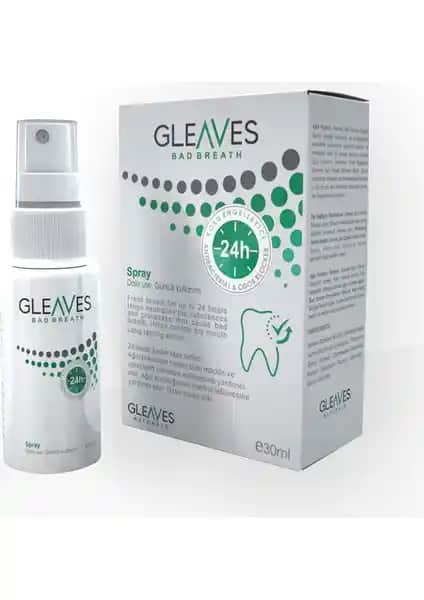 Gleaves Okaliptus Özlü Ağız Kokusu Spreyi: Doğal ve Pratik Ağız Hijyeni Çözümü