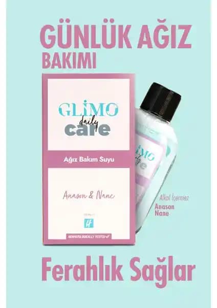 Glimo Daily Care Ağız Bakım Suyu: Doğal ve Ferahlatıcı Ağız Hijyeni İçin Uygun Ürün