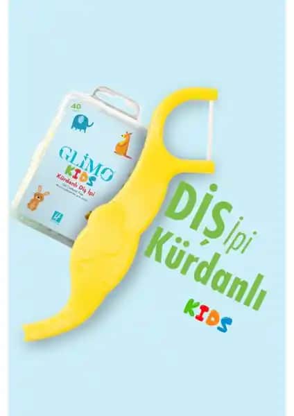 Glimo Kids Kürdanlı Diş İpi: Çocuklar İçin Güvenli ve Etkili Ağız Bakım Çözümü