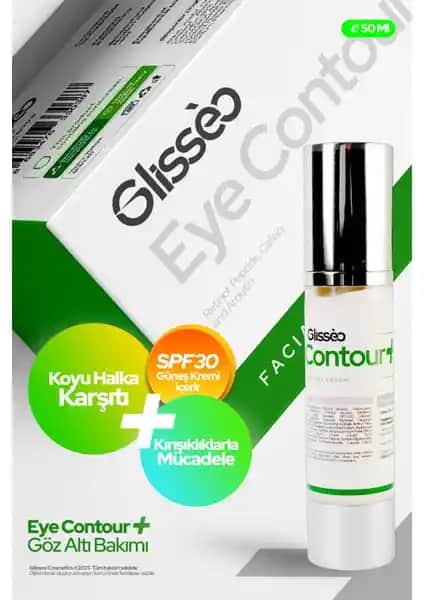 Glisseo Eyecontour Göz Kremi Koyu Halkalar ve Şişliklere Karşı Günlük Kullanım İçin