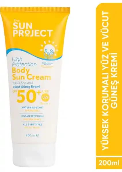 Görkito The Sun Project Yüksek Koruma Sunan Güneş Kremi 50+ SPF PA++++ Özellikleri