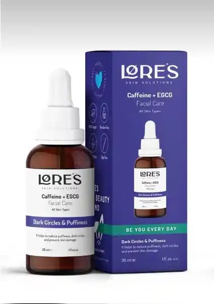 Göz Altı Morlukları ve Şişkinliklerine Karşı Etkili Kafein ve EGCG Serumu Ürün Tanıtımı