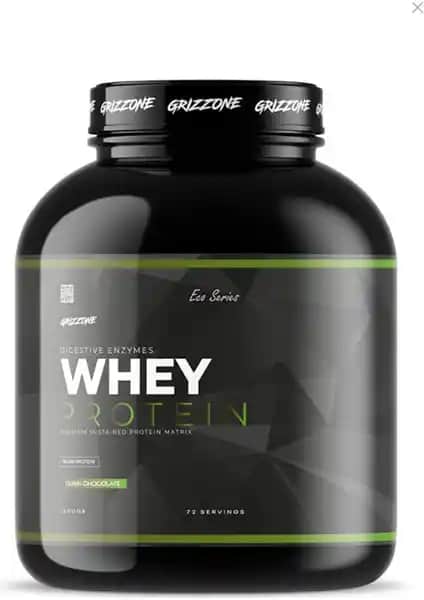 Grizzone Grızzy Whey Protein 1800g - Kas Gelişimi ve Toparlanma İçin Güçlü Takviye