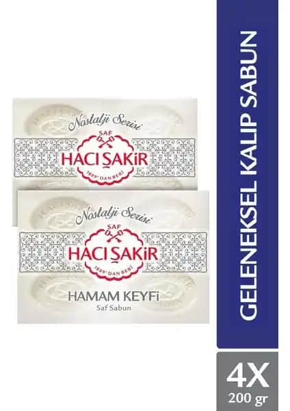 Hacı Şakir Geleneksel Saf Beyaz Sabun Doğal İçeriği ve Üstün Temizlik Performansı