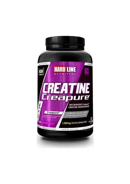 Hardline Nutrition Creapure 120 Kapsül Sporcular İçin Güvenilir Kreatin Takviyesi