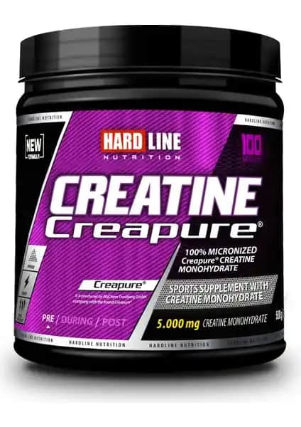 Hardline Nutrition Creapure 500 Gr Kreatin Takviyesi ile Güç ve Performans Artışınızın Anahtarı