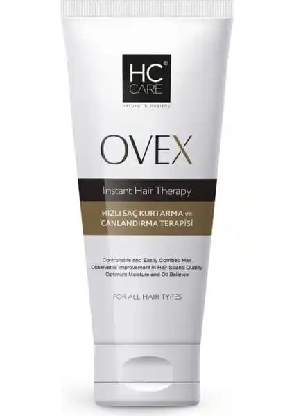 Hc Care Ovex Hızlı Saç Kurtarma ve Canlandırma Ürünü ile Saçlarınızı Güçlendirin ve Parlaklık Kazanın