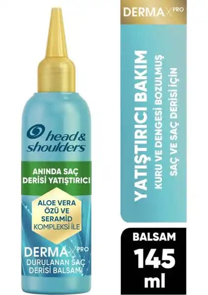 Head&Shoulders DermaXPRO Yatıştırıcı Saç Derisi Balsamı: Rahatlatıcı ve Doğal İçerikli Formül