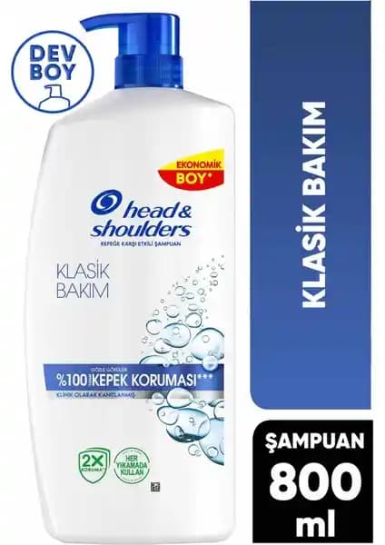 Head&Shoulders Klasik Bakım Şampuanı: Kepekle Mücadele ve Sağlıklı Saçlar İçin Uygun Seçenek