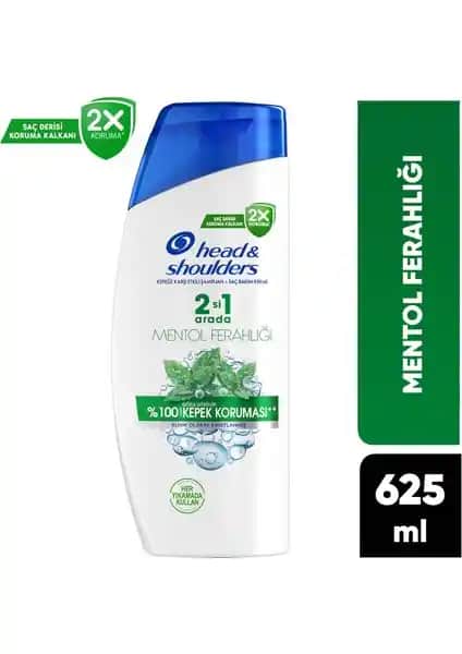 Head&Shoulders Mentol Ferahlığı 2'si 1 Arada Kepeğe Karşı Etkili Şampuan Özellikleri
