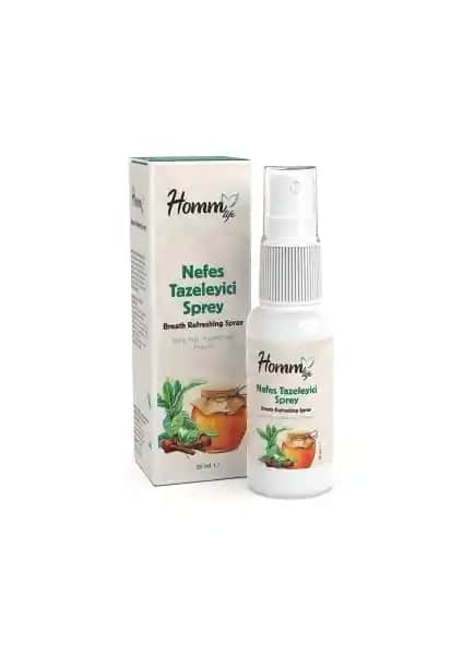 Homm Life Nefes Tazeleyici Ağız Spreyi: Doğal İçeriği ve Uzun Süreli Ferahlık Sağlar