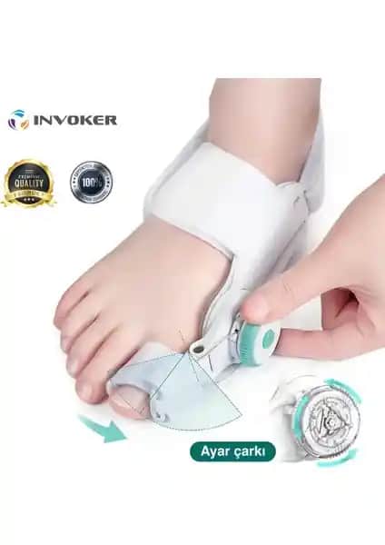 İnvoker Ayarlı Ayak Baş Parmak Kemik Eğriliği Düzeltici Aparatı İncelemesi ve Kullanım Rehberi