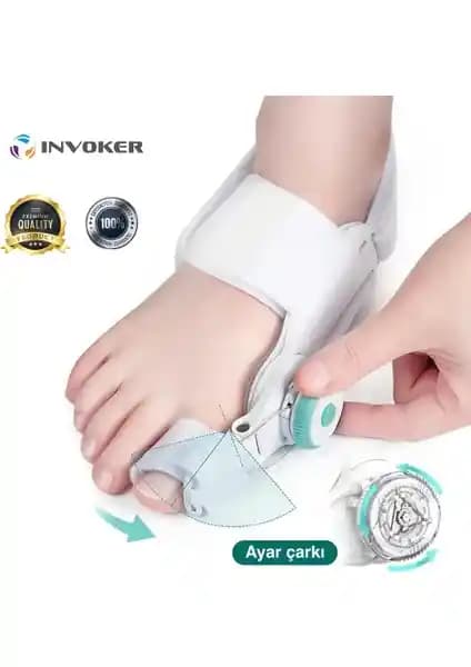 İnvoker Ayarlı Ayak Baş Parmak Kemik Eğriliği Düzeltici Aparatı İncelemesi ve Kullanım Rehberi
