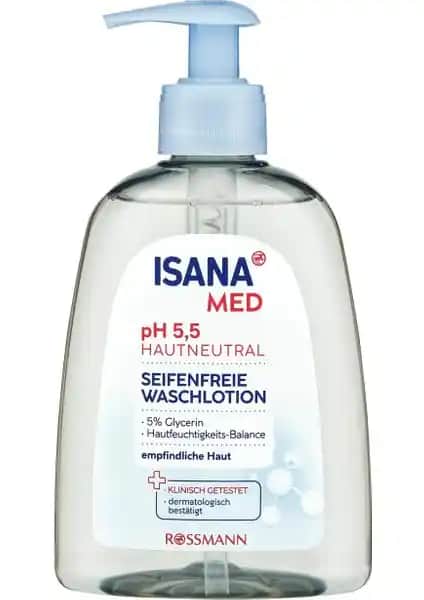 Isana Med Yıkama Losyonu Hassas Ciltler İçin Güvenilir ve Doğal Temizlik Çözümü
