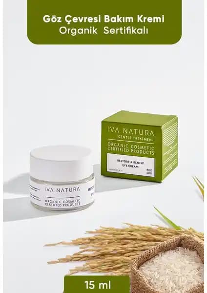 Iva Natura Organik Biber Özlü Göz Çevresi Kremi Doğal ve Çok Yönlü Göz Bakım Ürünü