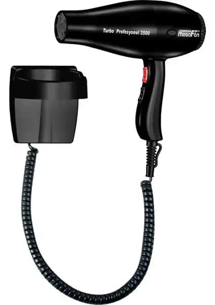 Jackson Johnson MegaFön OtelTipi Turbo Profesyonel Saç Kurutma Cihazı Yüksek Performans ve Dayanıklılık