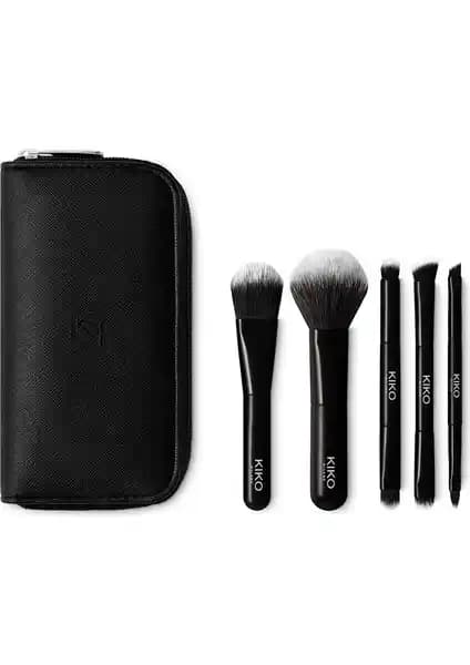 Kiko Milano Travel Brush Set: Yüksek Kalite ve Taşınabilirlik ile Mükemmel Makyaj Deneyimi