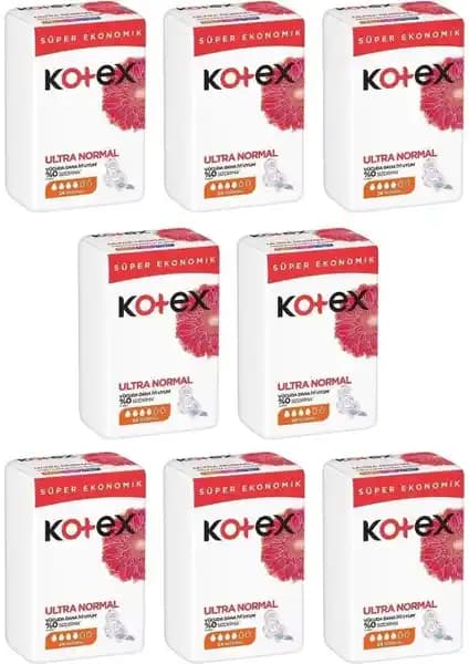 Kotex Ultra Normal Ekonomik Günlük Hijyen Pedleri Yüksek Performans ve Konfor Sağlar
