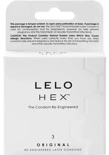 Lelo Hex Doğal Lateks Prezervatifler Güvenlik ve Konforun Yeni Standartları
