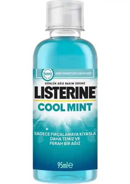Listerine Cool Mint Nane Ağız Gargarası ile Günlük Ağız Hijyeninizi Güçlendirin