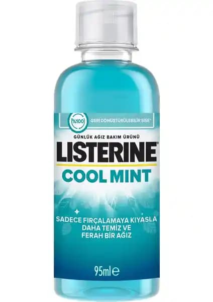 Listerine Cool Mint Nane Ağız Gargarası ile Günlük Ağız Hijyeninizi Güçlendirin