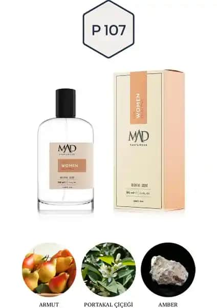 Mad Parfüm Mad P107 Selective Kadınlar İçin Uzun Süreli Kalıcı Parfüm Ürünü