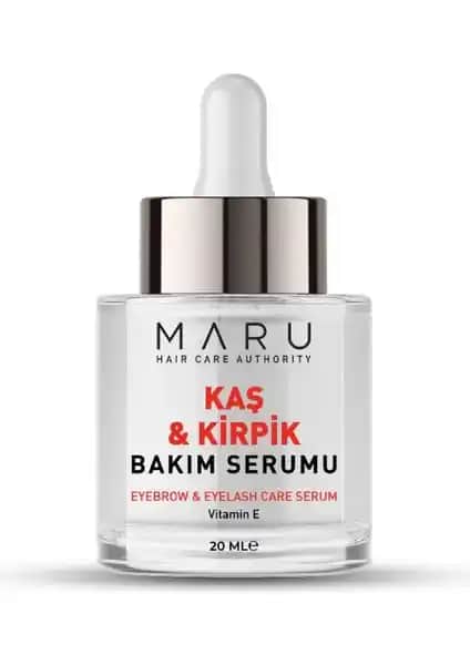 Maru Kaş ve Kirpik Bakım Serumu: Güçlendiren ve Uzatan Doğal Çözüm