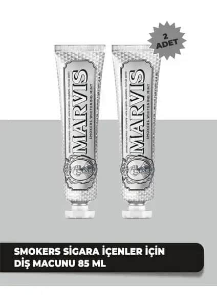 Marvis Smokers Whitening Diş Macunu 2025: Kahve ve Sigara Lekelerine Son!