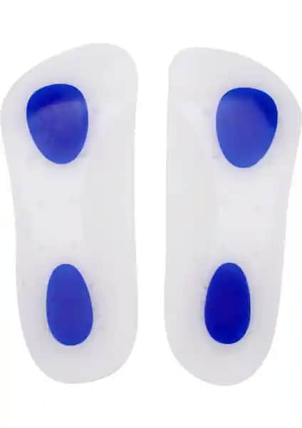 Medigel MG02 Silikon Ortopedik Topuk İç Tabanlığı Darbe Emici ve Nefes Alabilir Tasarım