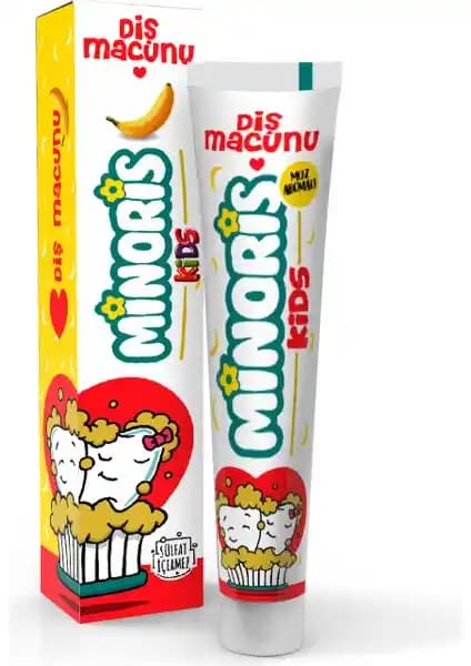 Minoris Kids Organik Diş Macunu: Çocuklar İçin Güvenli ve Doğal Diş Bakım Ürünü