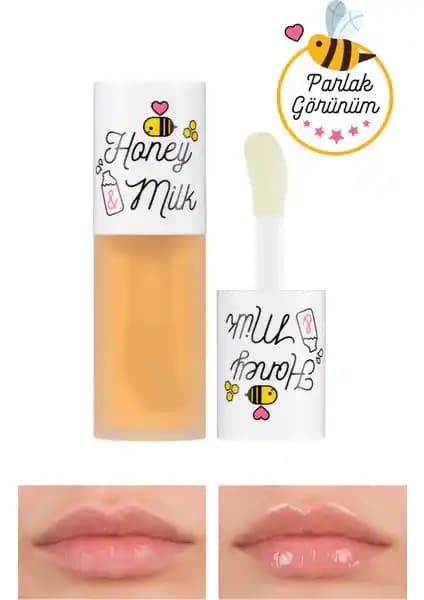 MISSHA Bal ve Süt Özlü Dudak Yağı ile Doğal ve Parlak Dudaklar İçin Günlük Bakım