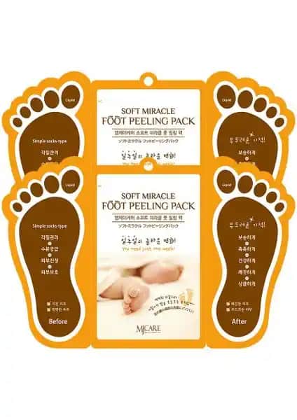 MjCare Miracle Foot Peeling Pack ile Evde Profesyonel Ayak Bakımı Nasıl Yapılır