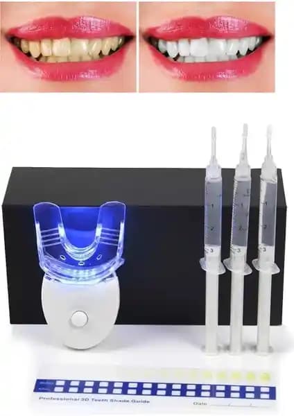 Moen Diş Beyazlatıcı Set 5 LED Gelişmiş Teknolojiyle Güvenli ve Hızlı Beyazlatma