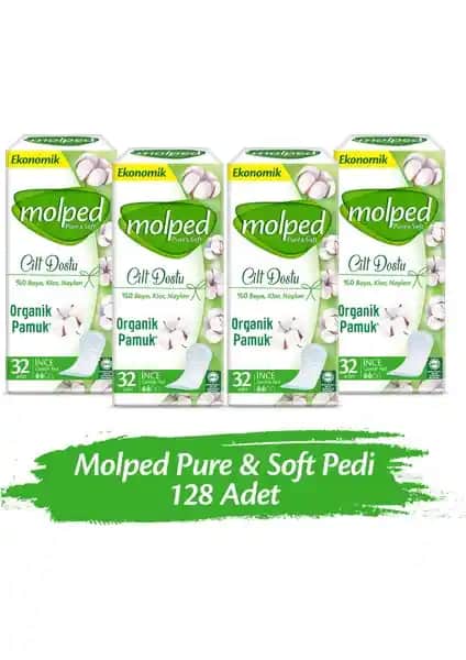 Molped Pure&Soft Günlük Ped: Doğal ve Konforlu Kadın Hijyen Ürünü
