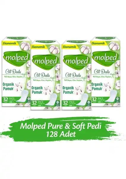 Molped Pure&Soft Günlük Ped: Doğal ve Konforlu Kadın Hijyen Ürünü