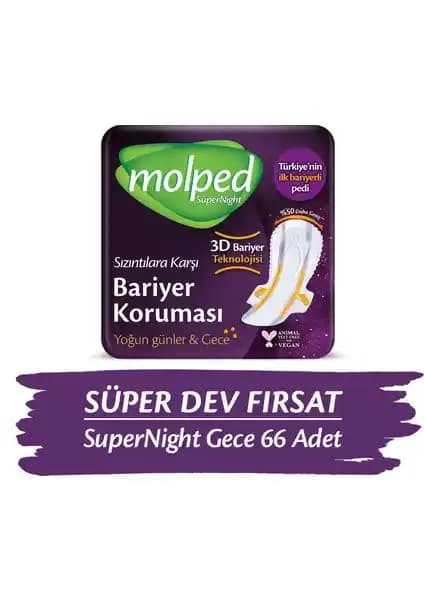 Molped Supernight Gece Koruma Pedleri ile Uzun Süreli Güvenlik ve Konfor Sağlayın