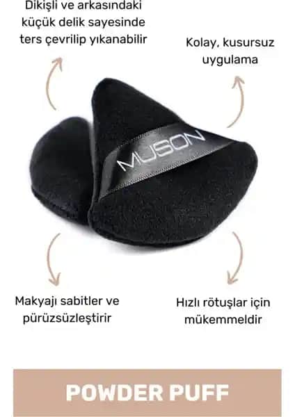 Muson Pudra Pufu: Yumuşak Dokunuş ve Pratik Kullanım İle Mükemmel Makyaj Sonuçları