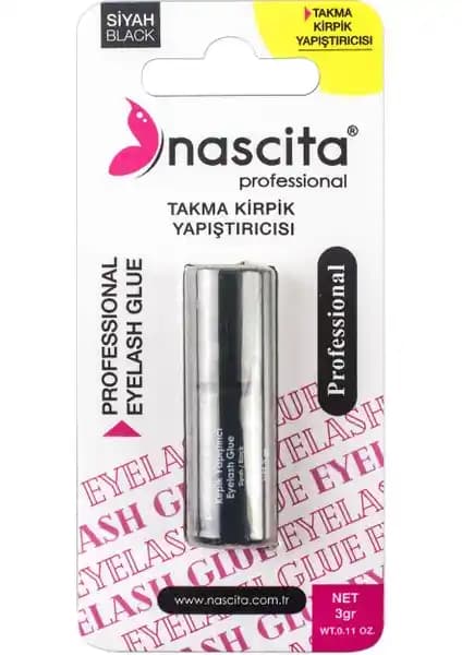 Nascita Siyah Kirpik Yapıştırıcısı Güçlü ve Dayanıklı Makyaj İçin Profesyonel Çözüm