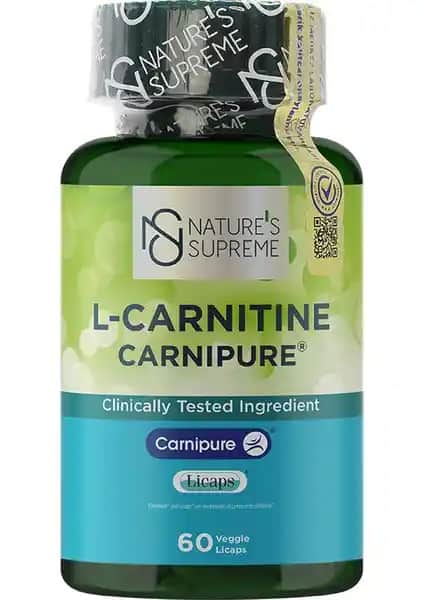 Nature's Supreme L-Carnitine Carnipure: Enerji ve Performans Artışı İçin Güçlü Takviye