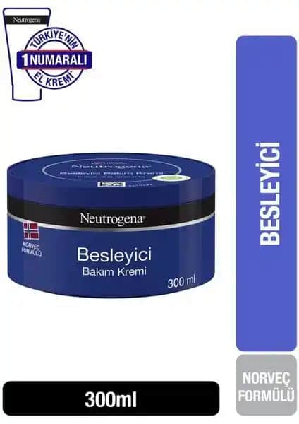Neutrogena Norveç Formülü Besleyici Bakım Kremi: Yoğun Nem ve Yumuşatıcı Özellikleriyle Cilt Sağlığı