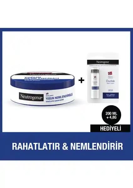 Neutrogena Yoğun Bakım ve Dudak Bakım Kremi SPF 20 ile Günlük Cilt ve Dudak Bakımı