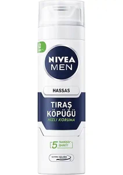 Nivea Men Hassas Tıraş Köpüğü: Hassas Ciltler İçin Güvenilir ve Etkili Tıraş Çözümü