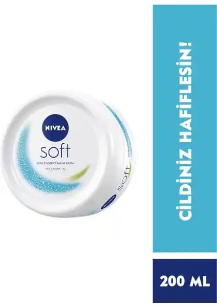 Nivea Soft Nemlendirici Vücut Kremi: Günlük Cilt Bakımı İçin Hafif ve Etkili Çözüm