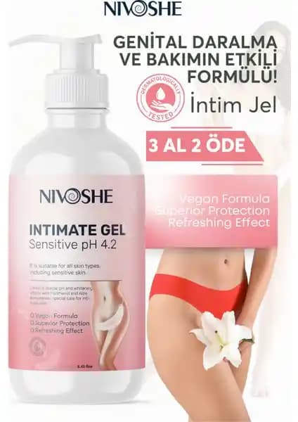 Nivoshe Intim Jel: Koku Giderici, Beyazlatıcı ve Sıkılaştırıcı Doğal Çözüm
