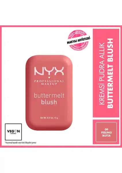 NYX Buttermelt Blush Kremsi Allık ile Doğal ve Kalıcı Makyaj Deneyimi
