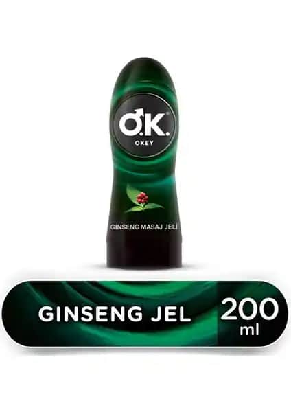 Okey Masaj Jeli Ginseng 200 ml: Rahatlatıcı ve Kayganlaştırıcı Masaj Deneyimi