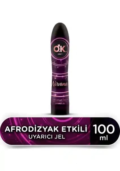 Okey Nirvana Jel 100 Ml: Kayganlaştırıcı ve Uyarıcı Özelliklerle Tatmin Edici Deneyim