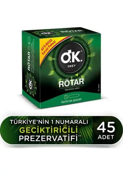 Okey Rötar 45'li Prezervatif İncelemesi Güvenlik, Konfor ve Performans Değerlendirmeleri