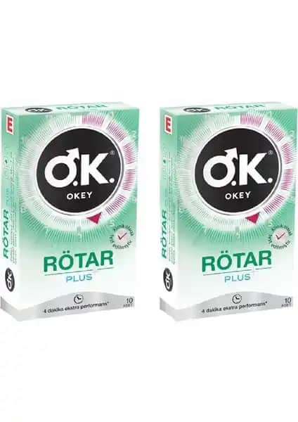 Okey Rötar Plus 10'lu Prezervatif Güvenli ve Konforlu Kullanım İçin Uygun Seçenek