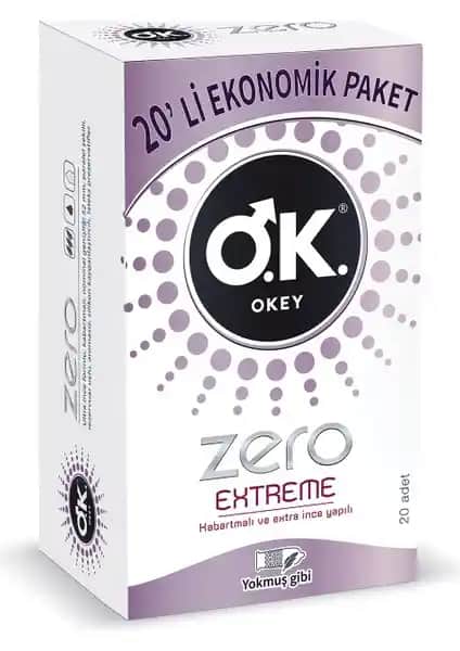 Okey Zero Extreme 20'li Prezervatif: Güvenlik ve Hissiyatı Yüksek Deneyim İçin